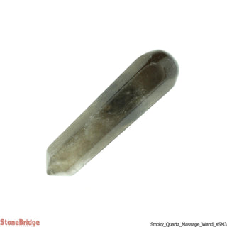 Smoky Quartz A Pointed Massage Wand - Extra Small #2 - 2" to 3"    from The Rock Space