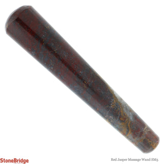 Red Jasper Rounded Massage Wand - Small #3 - 3 1/2" to  4 1/2"    from The Rock Space