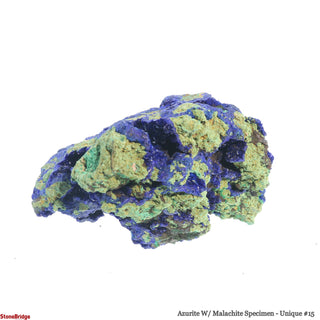 Azurite W/ Malachite Specimen U#15    from The Rock Space