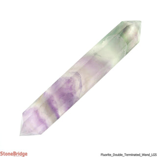 Fluorite Double Terminated Massage Wand - Large #3 - 4 1/2" to 6"    from Stonebridge Imports