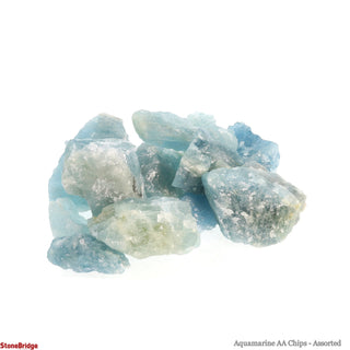 Aquamarine AA Chips - Assorted    from The Rock Space