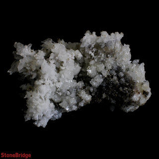 White Calcite Cluster #0