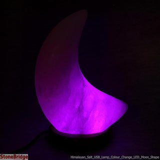 USB Salt Lamp - White Moon    from The Rock Space