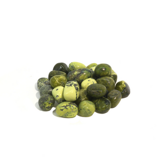 Serpentine, Pyrite Tumbled Stones - Peru Medium from Stonebridge Imports