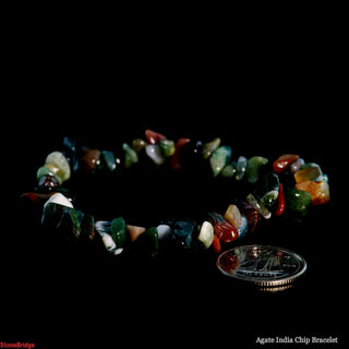 Agate India Chip Bracelet    from The Rock Space