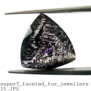 Super 7 Faceted Gemstone - Jumbo - 50Ct To 65Ct