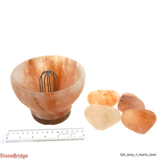 Himalayan Salt Lamp - Bowl 6"    from The Rock Space