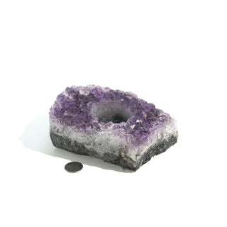 Amethyst Cluster Candle Holders from The Rock Space