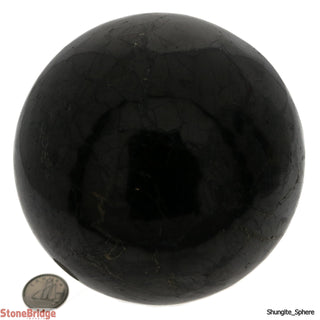 Shungite Sphere - Jumbo #4    from The Rock Space