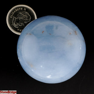 Angelite Sphere - Extra Small #1 - 1 1/2"    from The Rock Space