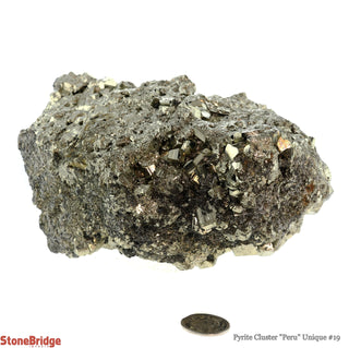 Pyrite Cluster Peru U#19    from The Rock Space