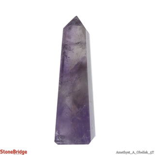 Amethyst Obelisk A #5 Tall 3" to 4 1/2"    from The Rock Space