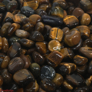 Tiger Eye/ Goldstone Tumbled Stones - Tiny    from The Rock Space