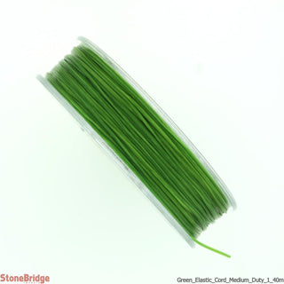 Stretchy Jewelry Cord - Green    from The Rock Space