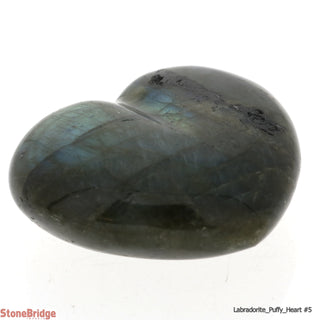 Labradorite High Flash Puffy Heart #5 - 2" to 3"    from The Rock Space