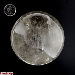 Clear Quartz A Sphere - Medium #1 - 2 3/4"    from The Rock Space