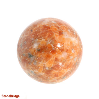 Calcite Orange Sphere - Small #1 - 2 1/4"    from The Rock Space