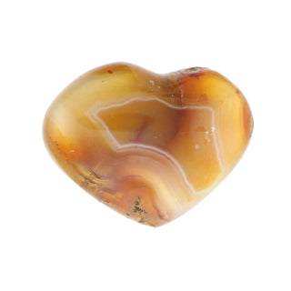 Agate Puffy Heart #1 - 15G to 24G    from The Rock Space