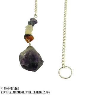 Amethyst Point W/ Chakra Pendulum    from The Rock Space