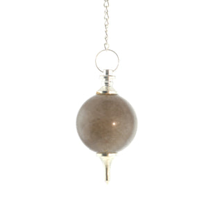 Ball & Point - Smoky Quartz Pendulum    from The Rock Space