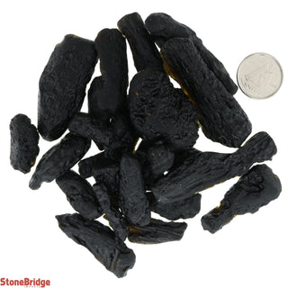 Tektite Black Chips - 100g    from The Rock Space