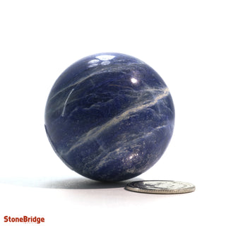 Blue Aventurine Sphere - Extra Small #1 - 1 1/2"    from The Rock Space