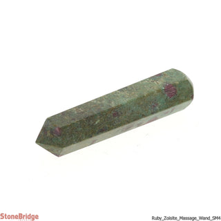 Ruby in Fuchsite Pointed Massage Wand - Small #2 - 2 1/2" to 3 1/2"    from Stonebridge Imports