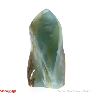 Blue Onyx Flame Sculpture #3    from Stonebridge Imports