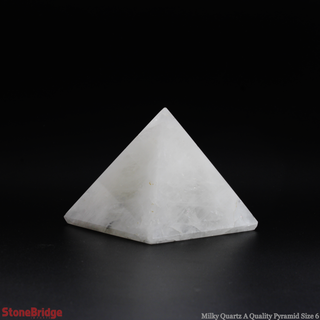 Milky Quartz A Pyramid LG1    from The Rock Space