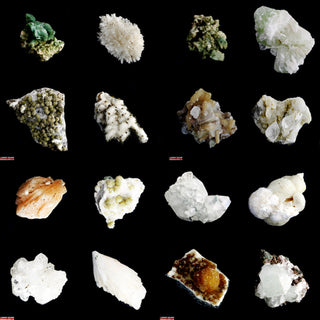 Zeolite Crystal Clusters - Box of 24 or 25    from The Rock Space