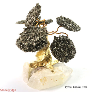 Pyrite Chips Bonsai Tree Small 3"    from The Rock Space