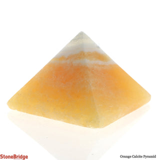 Orange Calcite Pyramid MD1    from The Rock Space