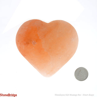 Himalayan Salt Massage Bar - Heart    from The Rock Space