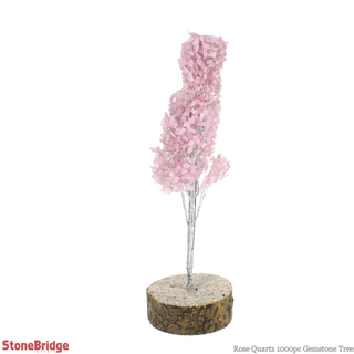 Quartz (Rose Coloured) - 1000pc Gemstone Tree    from The Rock Space