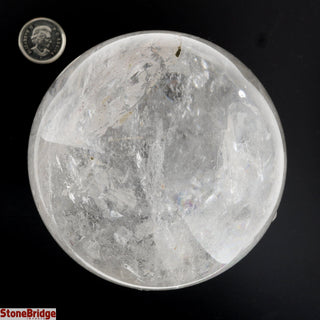 Clear Quartz A Sphere - Large #3 - 3 1/4"    from The Rock Space