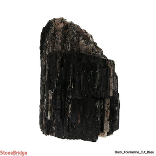 Black Tourmaline Cut Base Tower #4    from The Rock Space