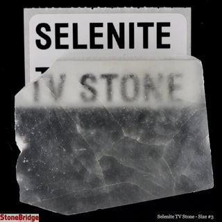 Selenite T.V. Stone #3    from The Rock Space