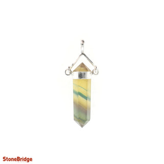 Fluorite Yellow Double Terminated Swivel Pendant    from The Rock Space