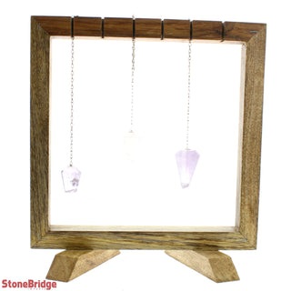 Wooden Display Stand for Pendulums    from The Rock Space