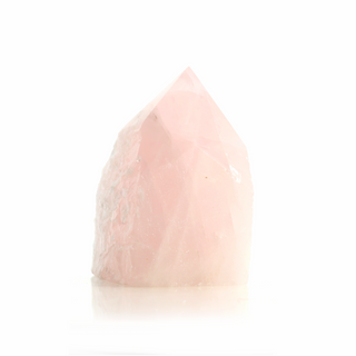 Rose Quartz Cut Base, Polished Point Tower #3    from The Rock Space