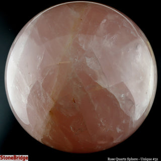 Rose Quartz Sphere U#31 - 4 3/4"    from The Rock Space