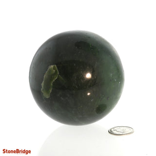 Jade Nephrite Sphere - Medium #3 - 2 3/4"    from The Rock Space