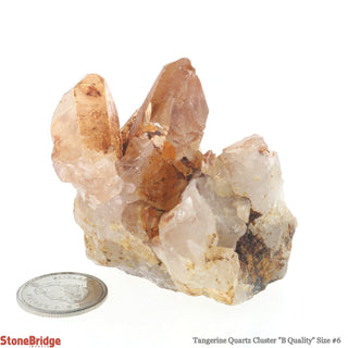 Tangerine Quartz Cluster #6    from The Rock Space