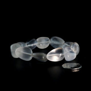 Milky Quartz Tumbled Bracelets    from The Rock Space