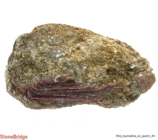 Pink Tourmaline Quartz Boulder #4    from The Rock Space