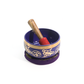 Brass Chakra 4" Singing Bowl from The Rock Space