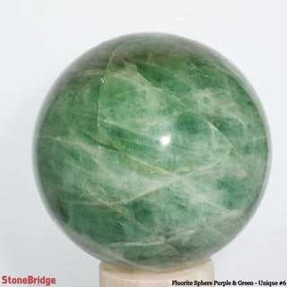 Fluorite Sphere Purple & Green U#6 - 7"    from The Rock Space