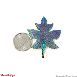 Electroplated Jewelry Leaves - Type #8 - Rainbow    from The Rock Space