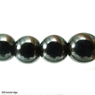 Hematite - Round Strand 6mm    from The Rock Space