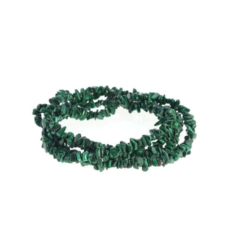 Malachite Chip Strands - 3mm to 10mm    from Stonebridge Imports